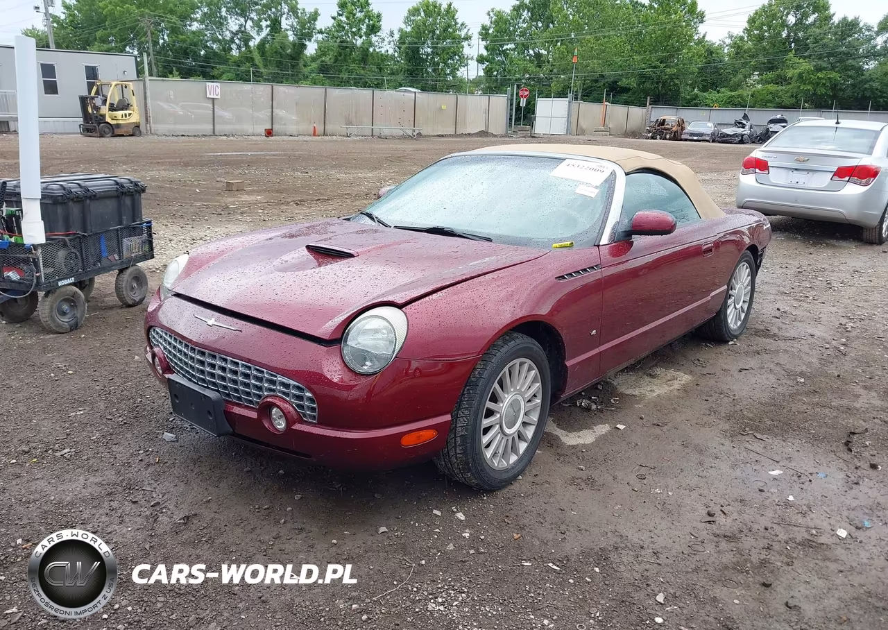2004 Ford Thunderbird VIN:1FAHP60A14Y104133 - 2