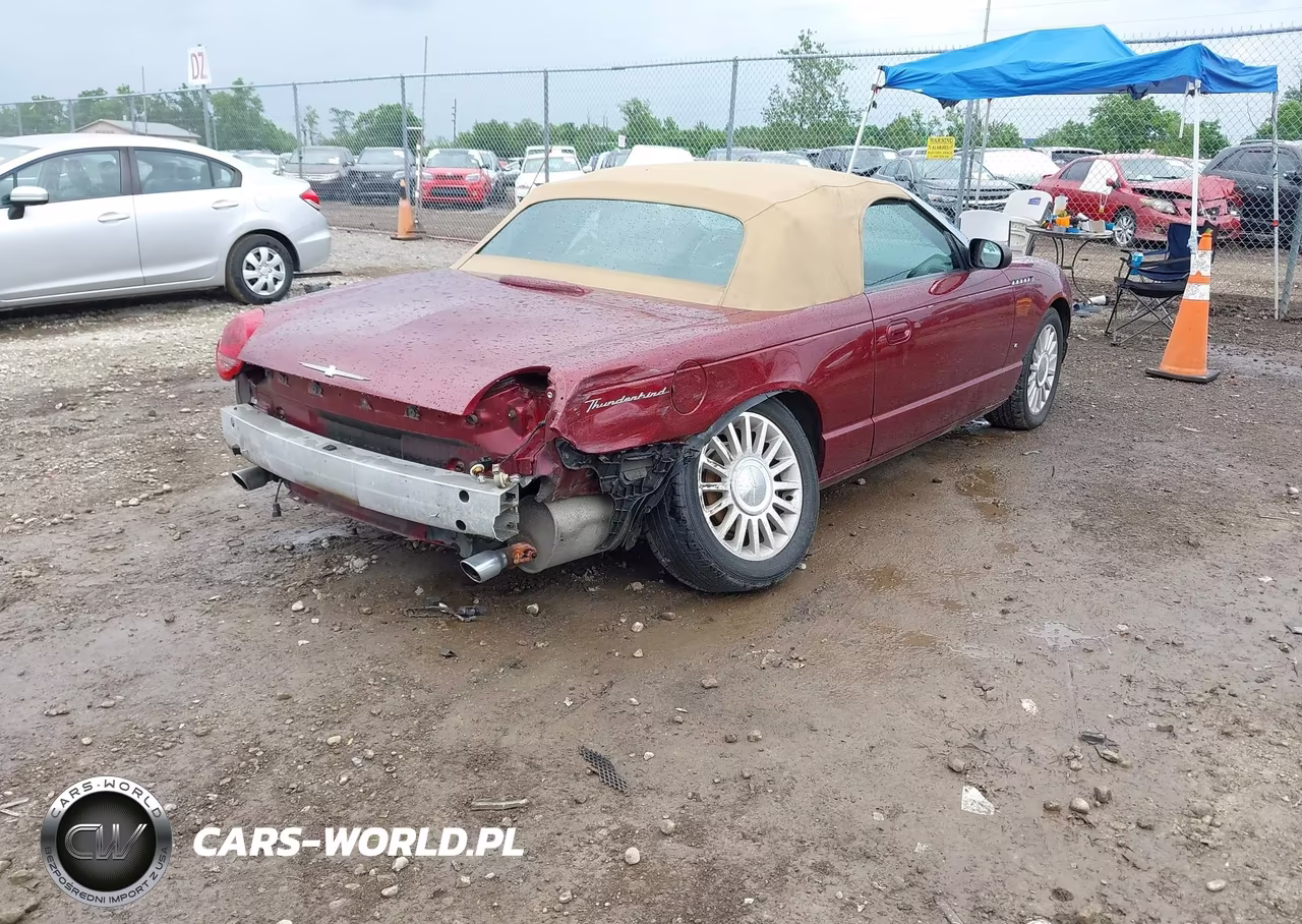 2004 Ford Thunderbird VIN:1FAHP60A14Y104133 - 4
