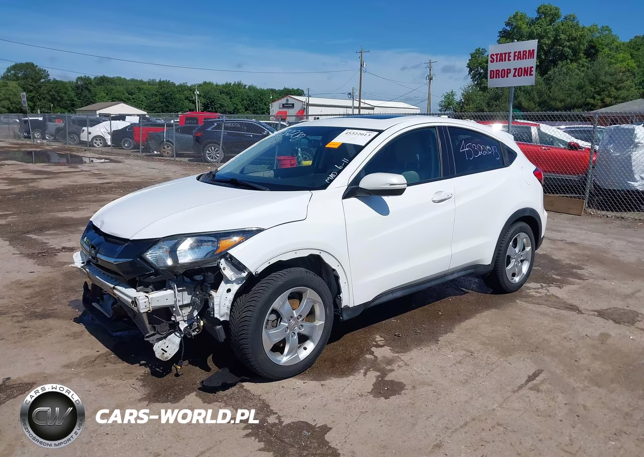 2016 Honda Hr-V Ex VIN:3CZRU6H56GM738949 - 2