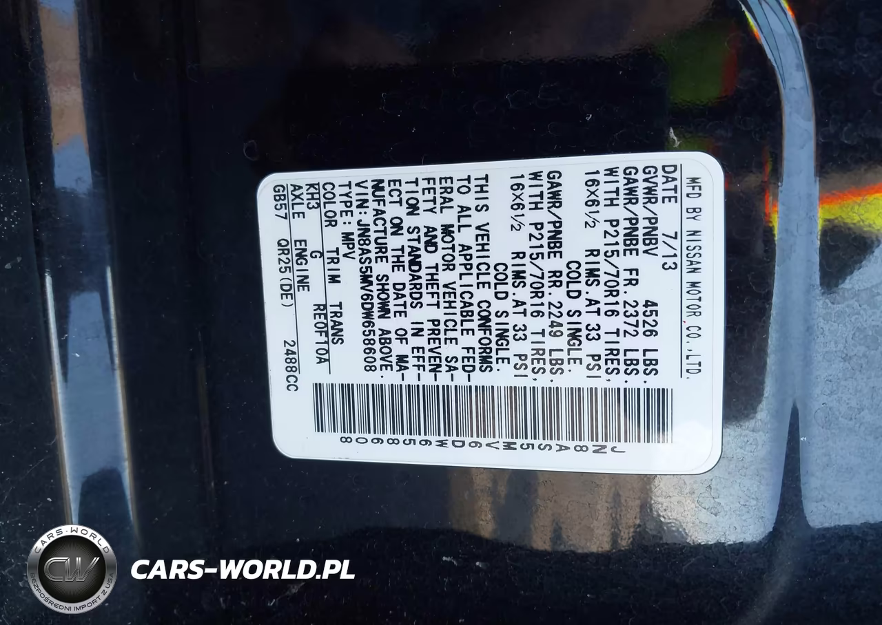 2013 Nissan Rogue S VIN:JN8AS5MV6DW658608 - 9