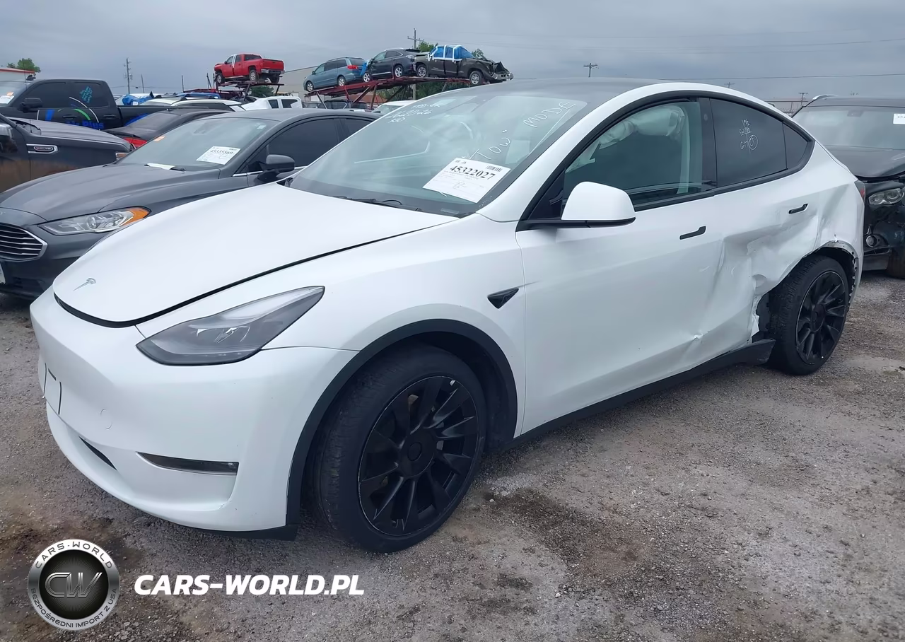 2023 Tesla Model Y Awd-Long Range Dual Motor All-Wheel Drive VIN:7SAYGDEE5PF607665 - 2