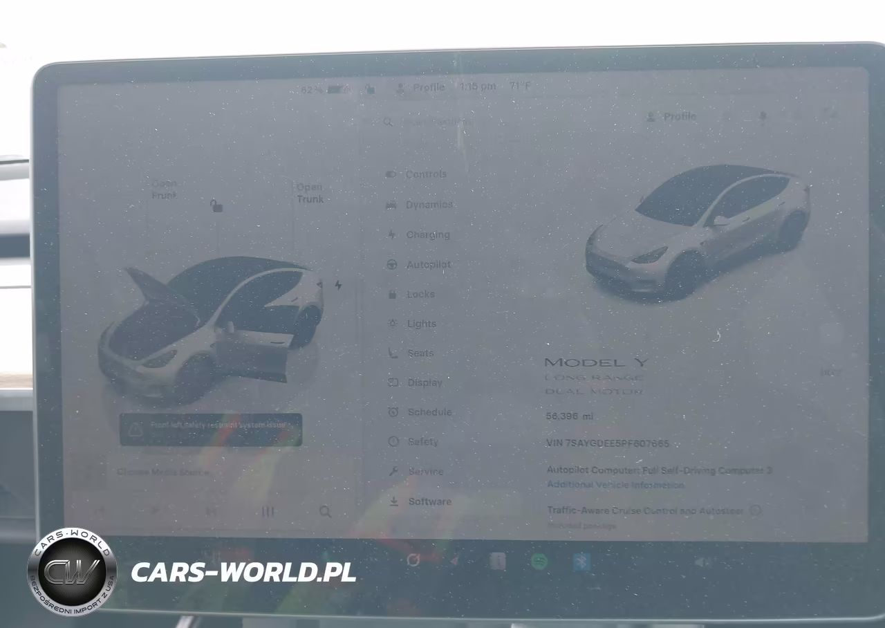 2023 Tesla Model Y Awd-Long Range Dual Motor All-Wheel Drive VIN:7SAYGDEE5PF607665 - 7