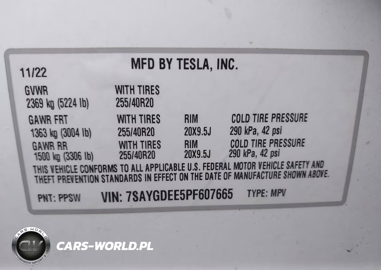 2023 Tesla Model Y Awd-Long Range Dual Motor All-Wheel Drive VIN:7SAYGDEE5PF607665 - 9