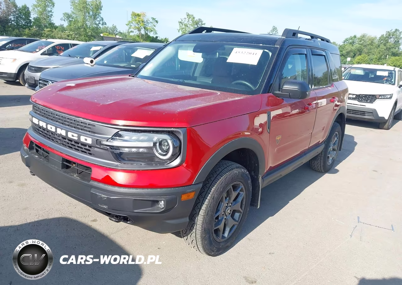 2023 Ford Bronco Sport Badlands VIN:3FMCR9D97PRD16422 - 2
