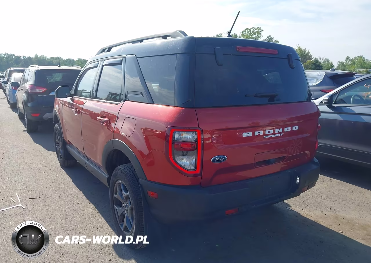 2023 Ford Bronco Sport Badlands VIN:3FMCR9D97PRD16422 - 3