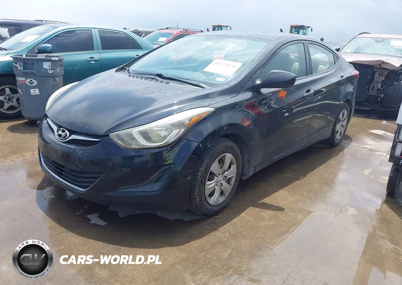 2016 Hyundai Elantra Se VIN:KMHDH4AE7GU575559 - 2