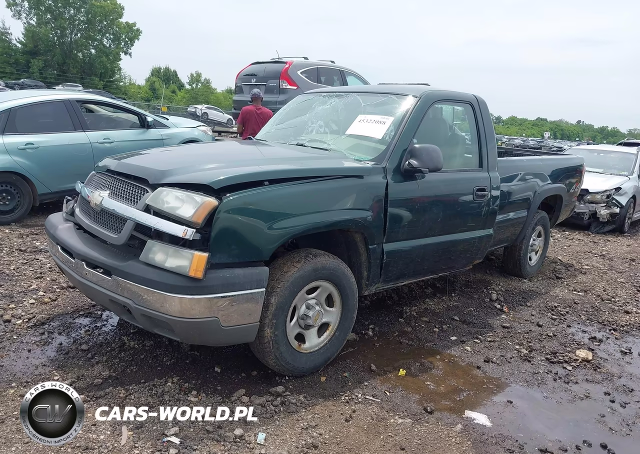 2004 Chevrolet Silverado 1500 Work Truck VIN:1GCEK14X54Z264507 - 2
