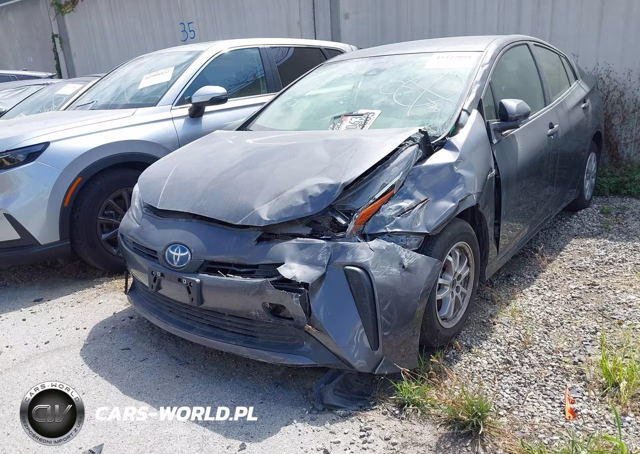 2022 Toyota Prius L VIN:JTDKAMFU1N3187505 - 2