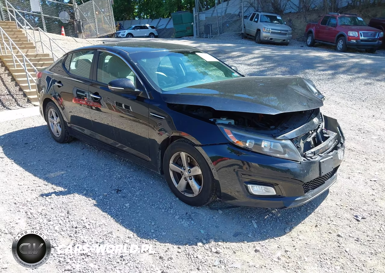 2015 Kia Optima Lx VIN:5XXGM4A75FG425002 - 1