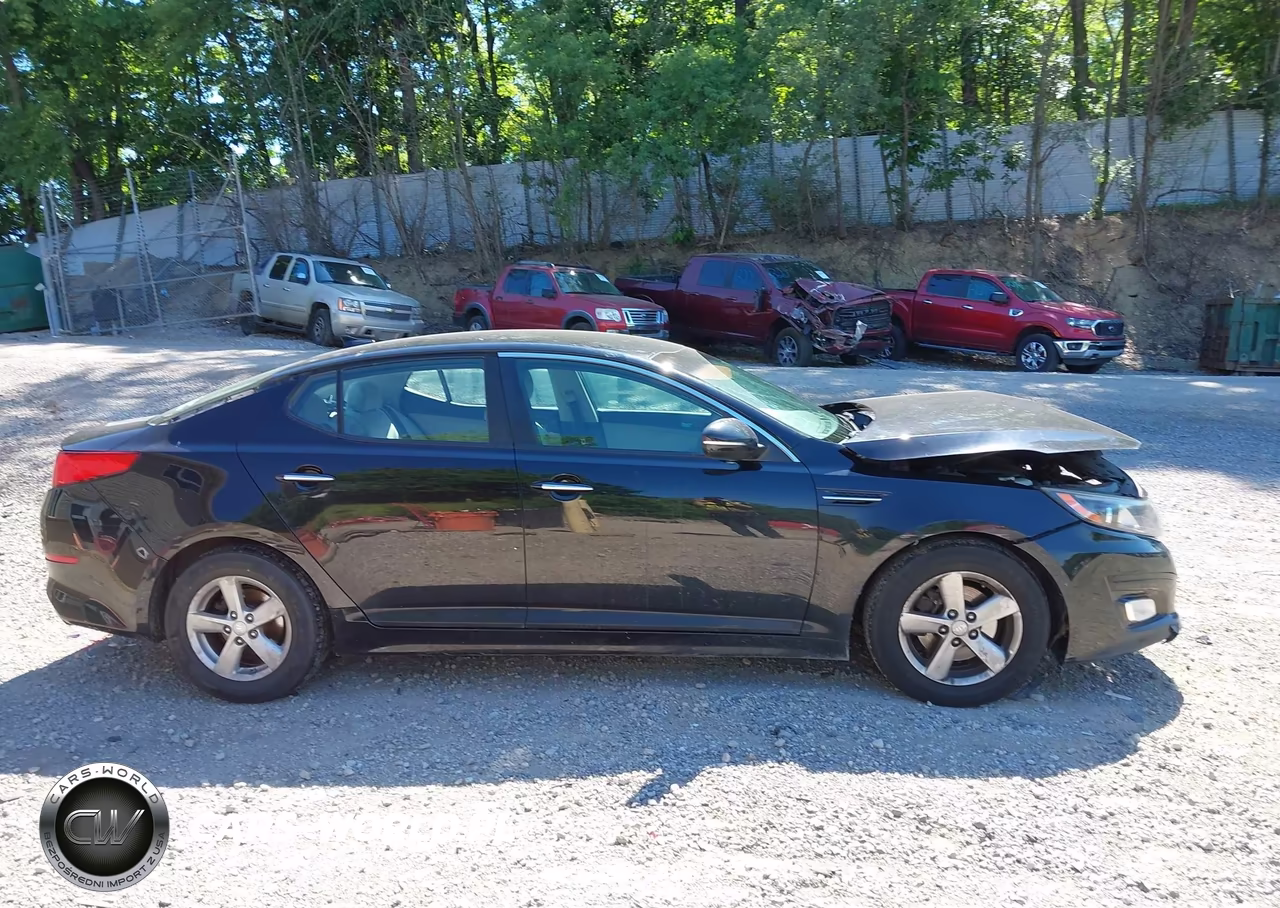 2015 Kia Optima Lx VIN:5XXGM4A75FG425002 - 13
