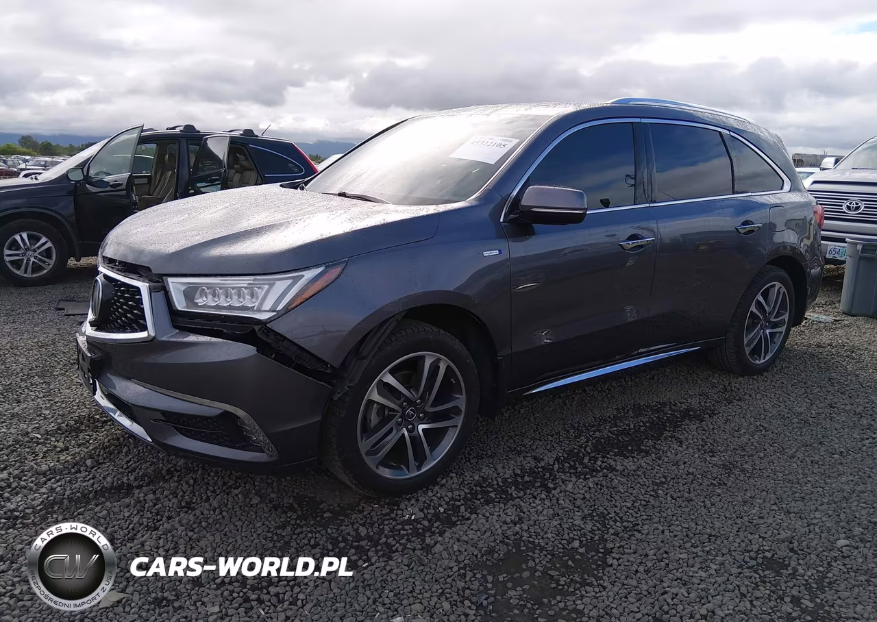 2017 Acura Mdx Sport Hybrid Advance Package VIN:5FRYD7H76HB001974 - 2