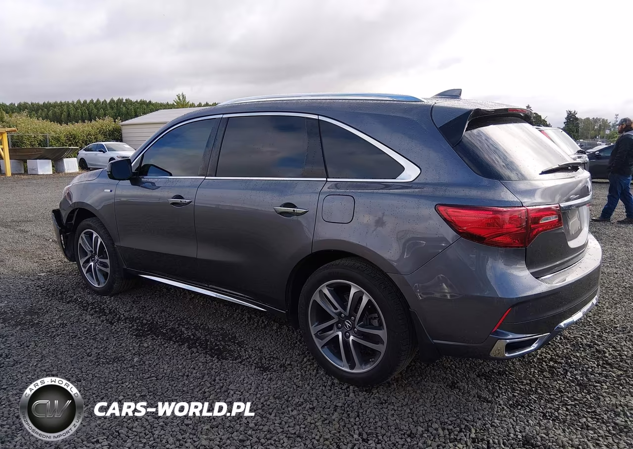 2017 Acura Mdx Sport Hybrid Advance Package VIN:5FRYD7H76HB001974 - 3