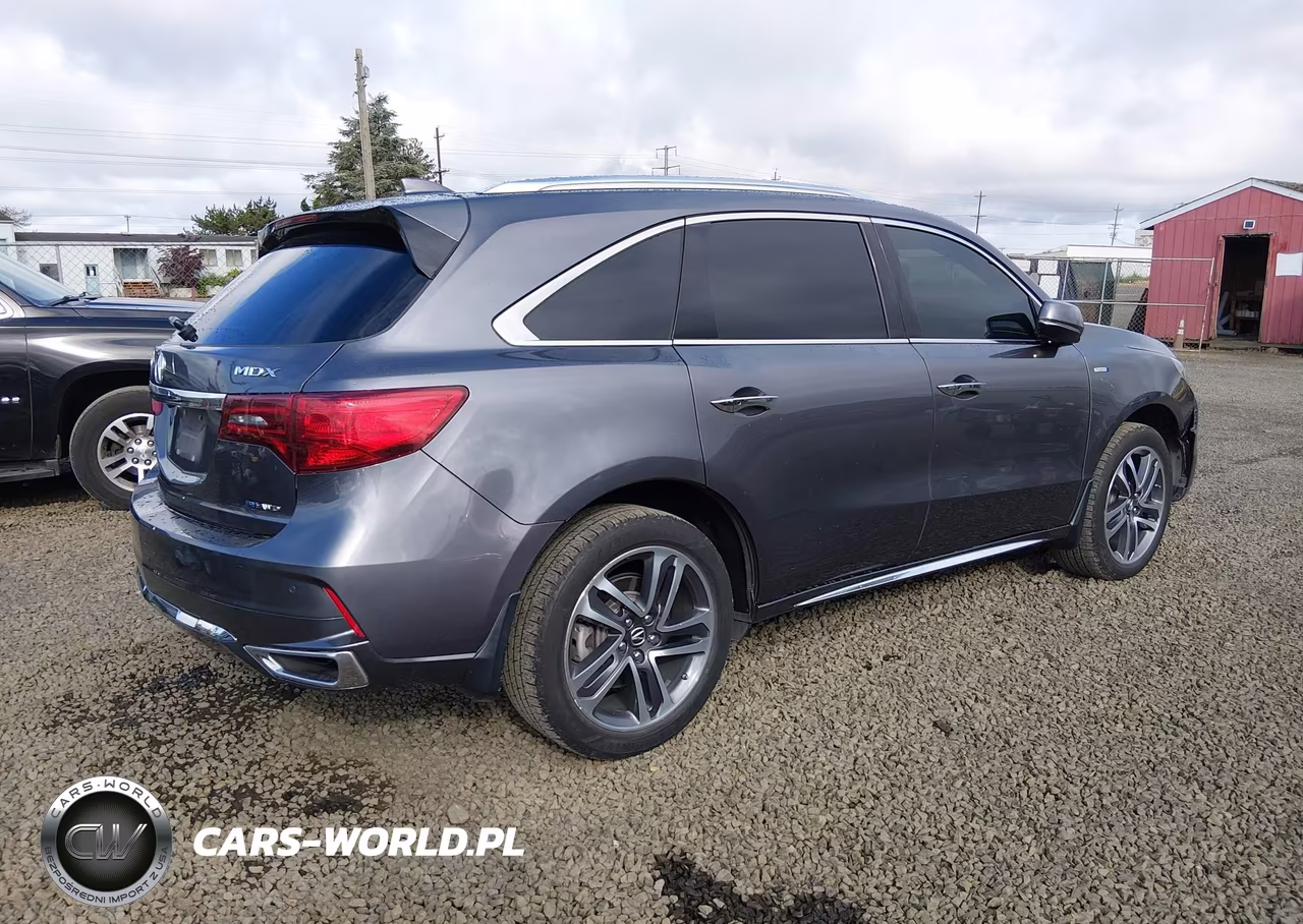 2017 Acura Mdx Sport Hybrid Advance Package VIN:5FRYD7H76HB001974 - 4