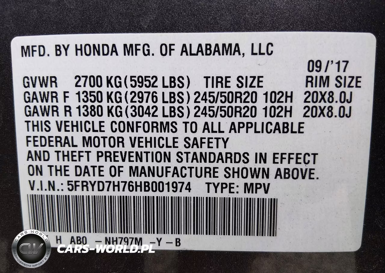 2017 Acura Mdx Sport Hybrid Advance Package VIN:5FRYD7H76HB001974 - 9