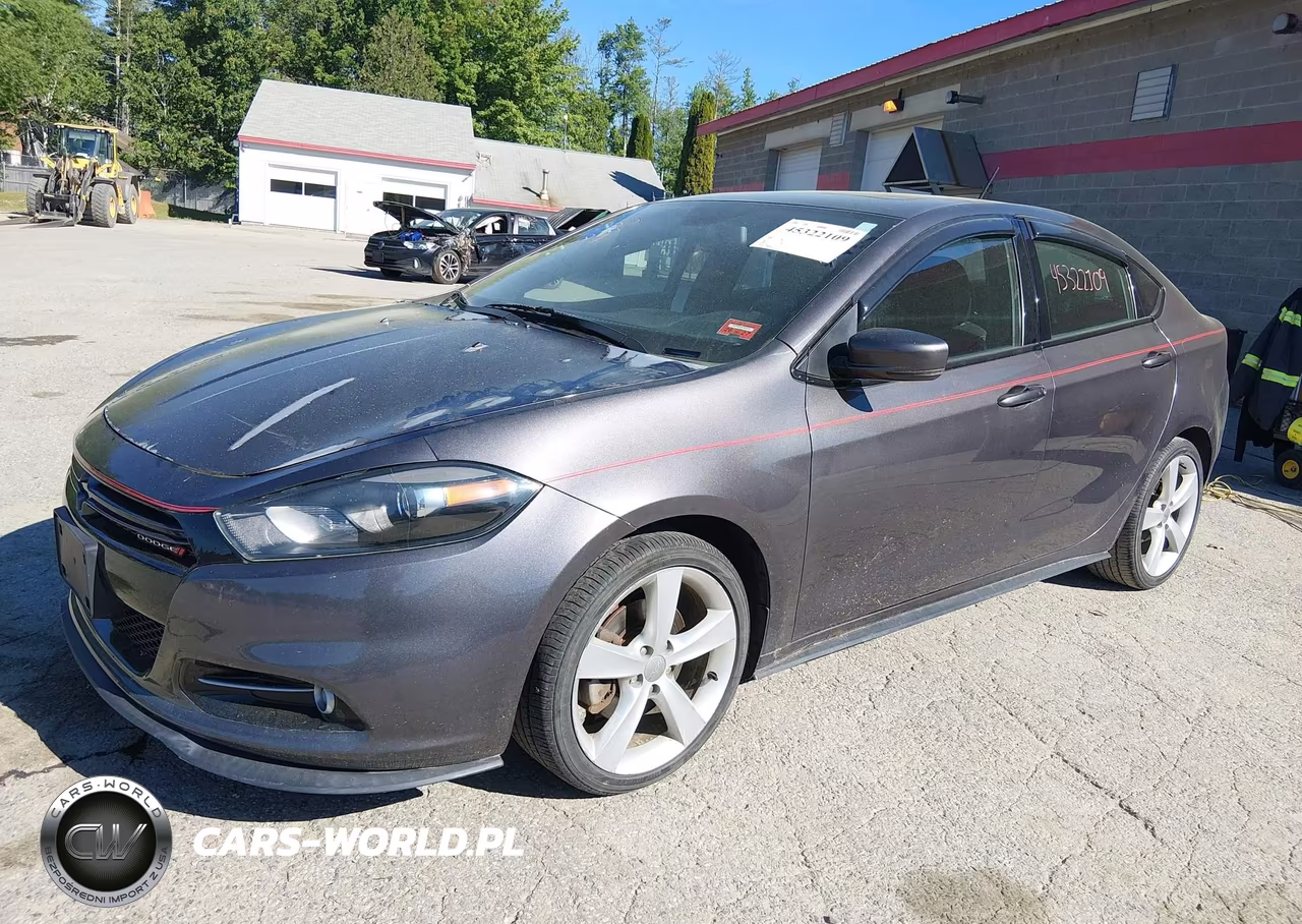 2015 Dodge Dart Gt VIN:1C3CDFEB9FD187405 - 2