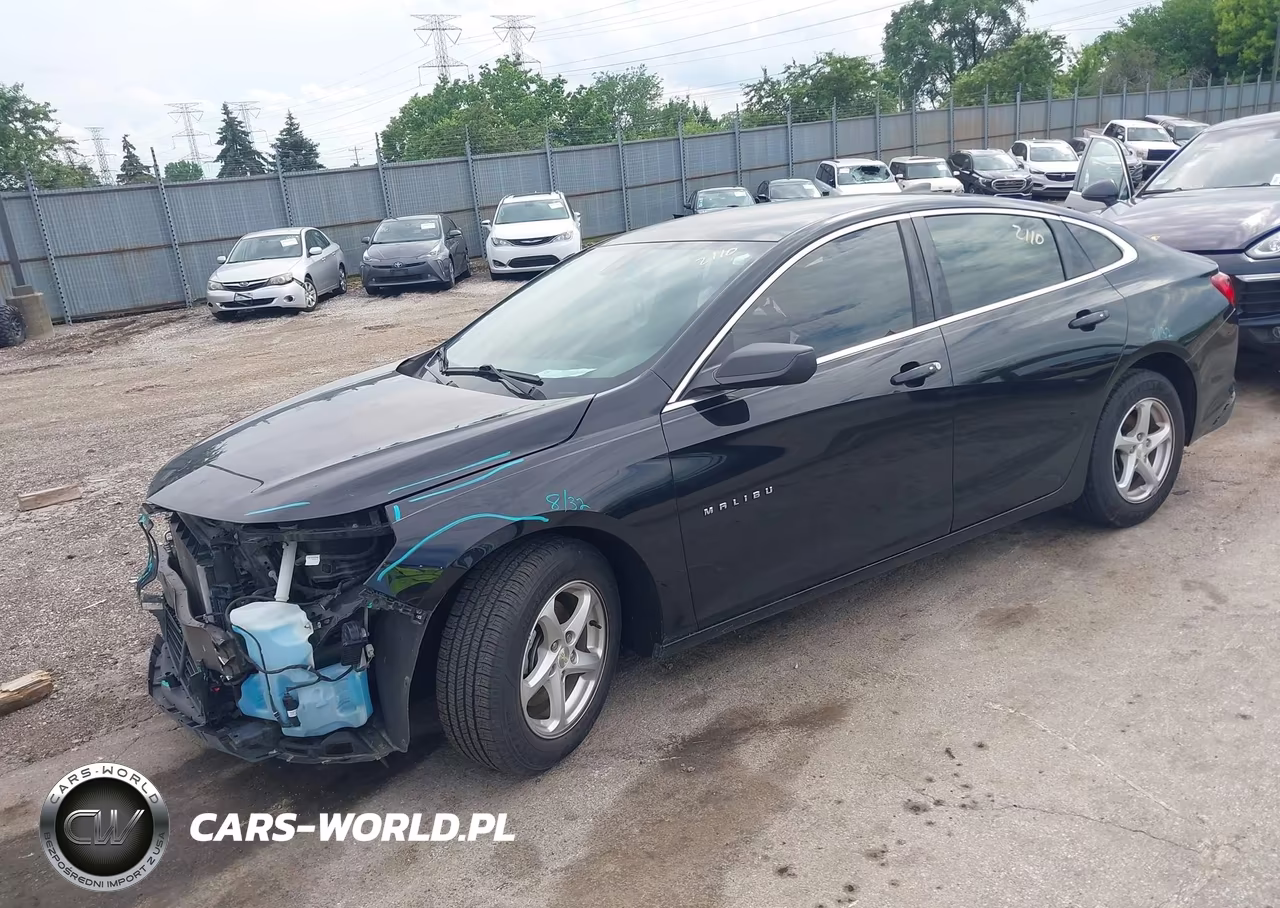 2016 Chevrolet Malibu Ls VIN:1G1ZB5ST3GF347912 - 2