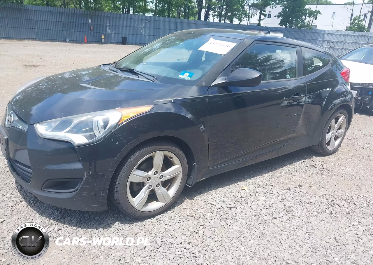 2014 Hyundai Veloster Base W-Black VIN:KMHTC6ADXEU212490 - 2