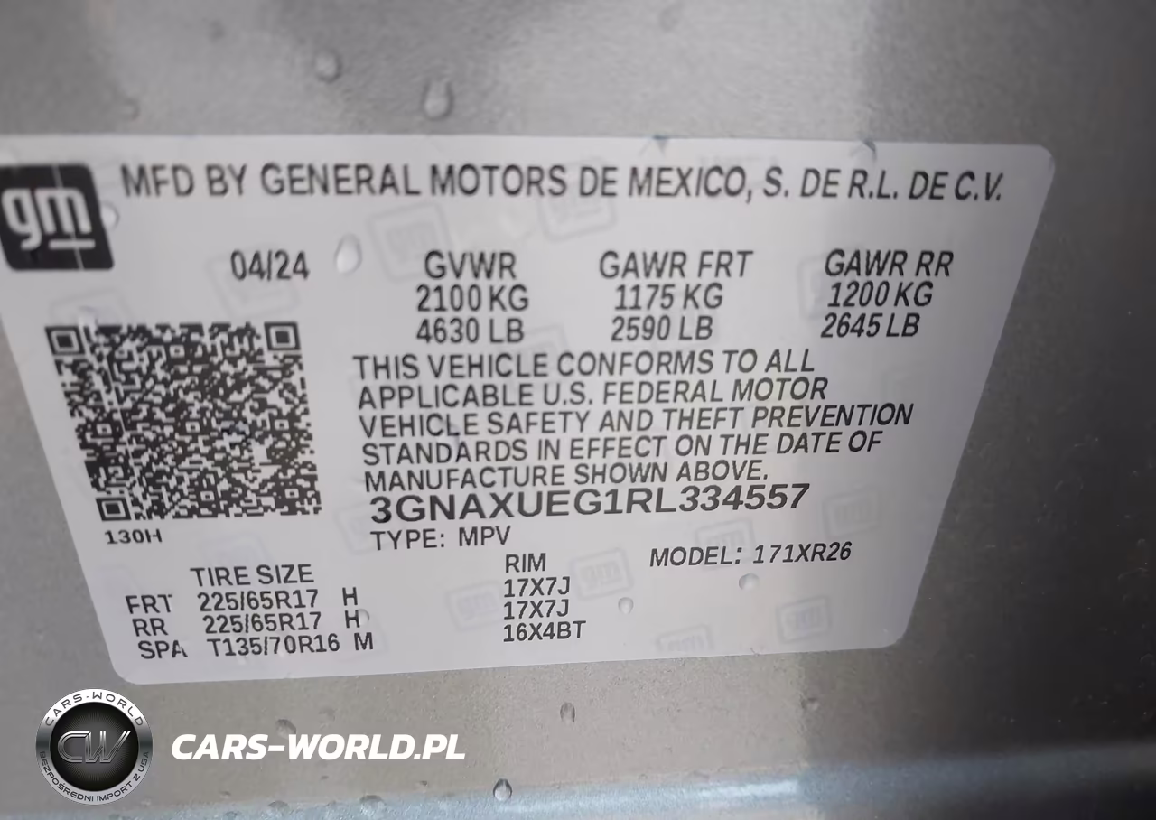 2024 Chevrolet Equinox Awd Lt VIN:3GNAXUEG1RL334557 - 9