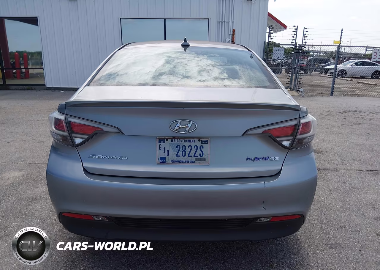 2016 Hyundai Sonata Hybrid Se VIN:KMHE24L19GA039097 - 16