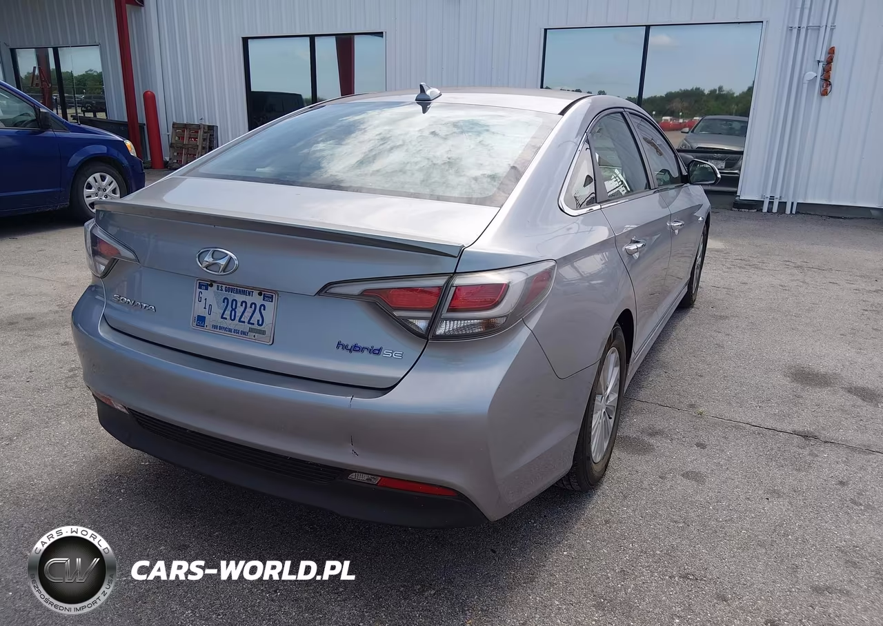 2016 Hyundai Sonata Hybrid Se VIN:KMHE24L19GA039097 - 4