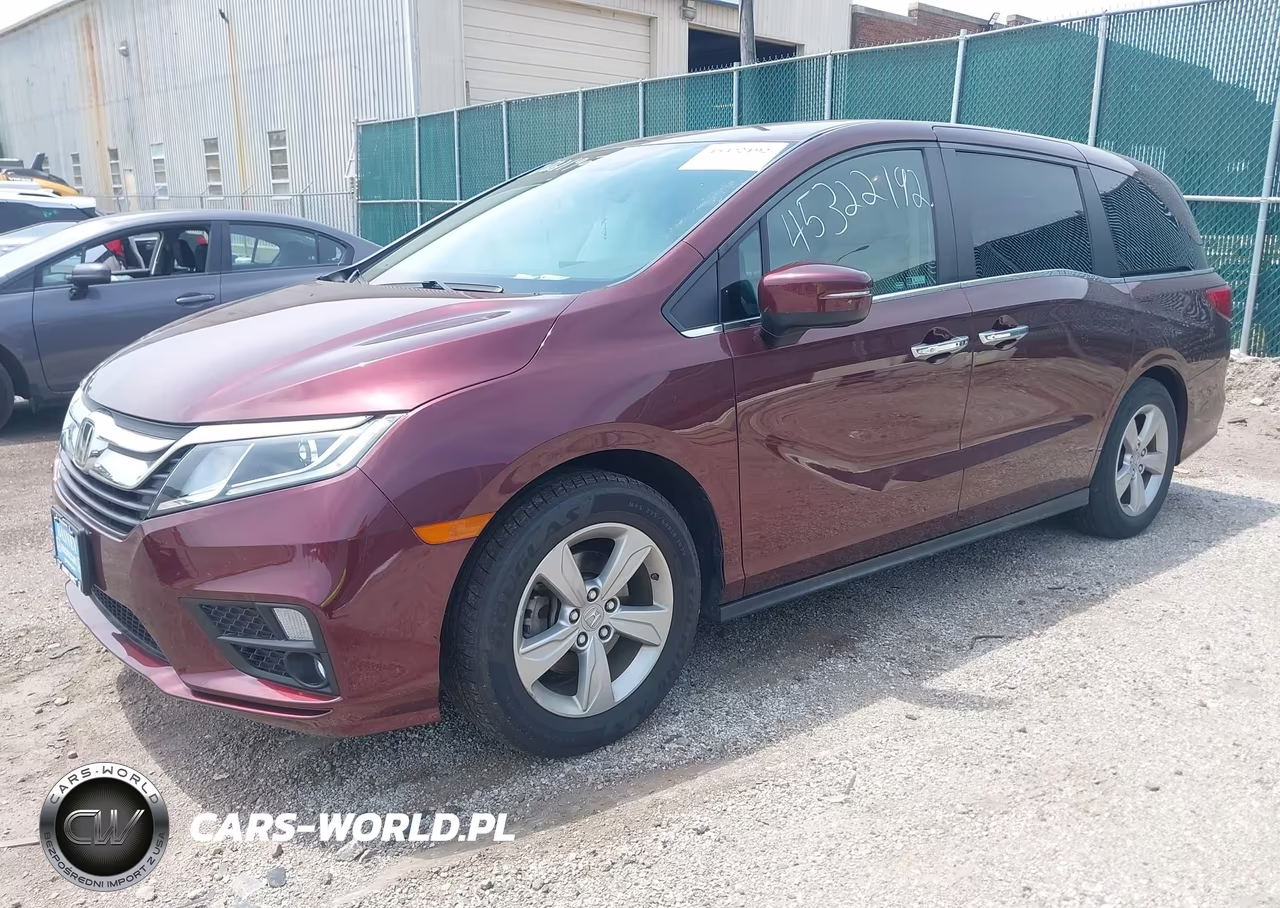 2019 Honda Odyssey Ex-L VIN:5FNRL6H72KB076276 - 2