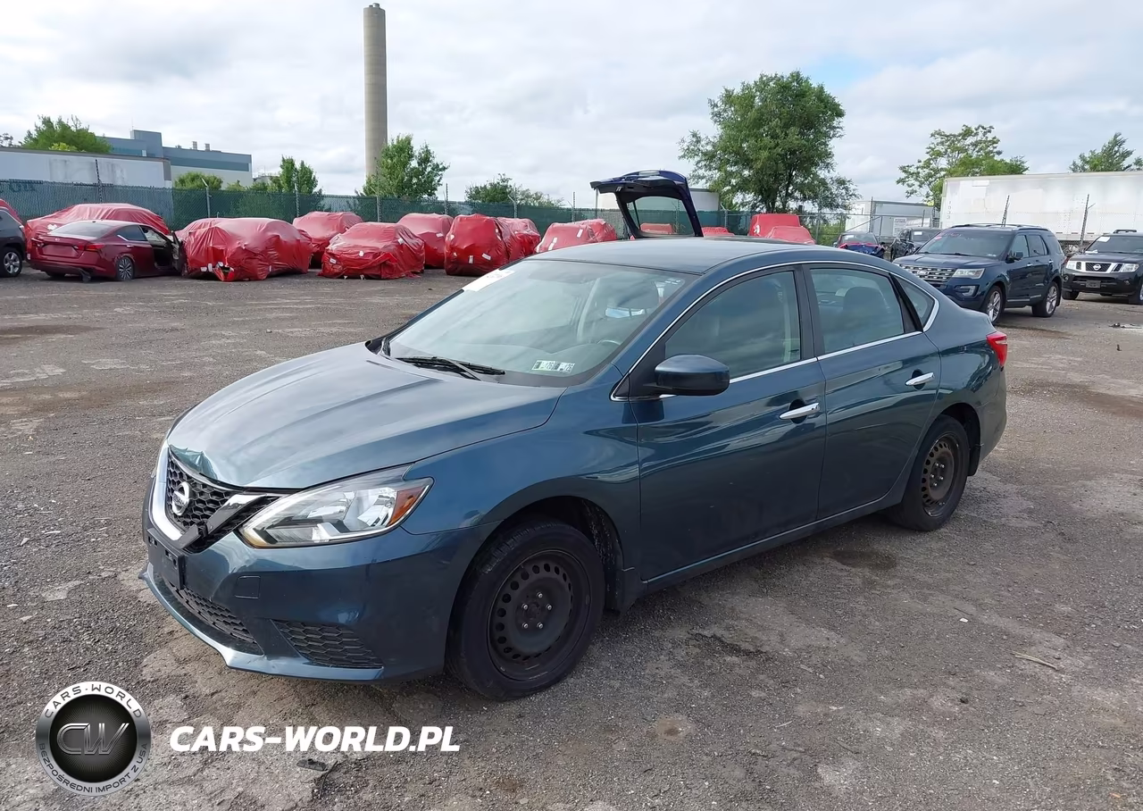 2016 Nissan Sentra Sv VIN:3N1AB7AP7GY303296 - 2