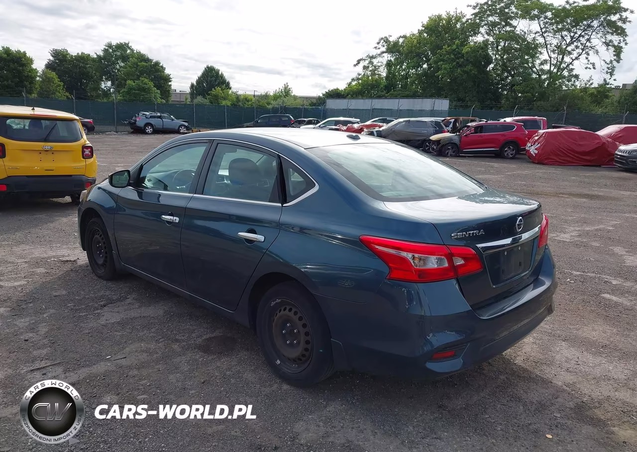 2016 Nissan Sentra Sv VIN:3N1AB7AP7GY303296 - 3