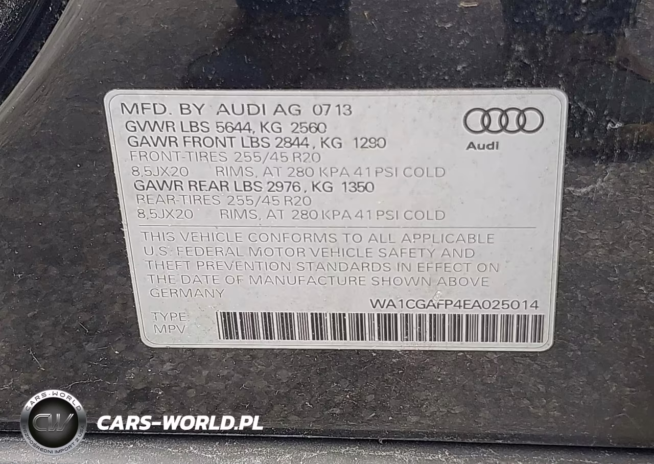 2014 Audi Sq5 3.0T Premium Plus VIN:WA1CGAFP4EA025014 - 9
