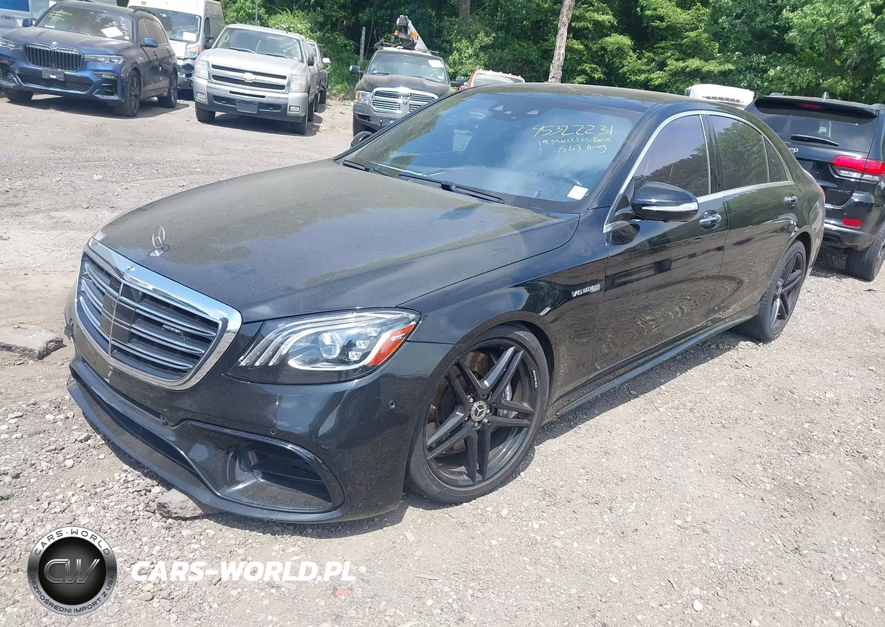 2019 Mercedes-Benz Amg S 63 4Matic VIN:WDDUG8JB8KA468363 - 2