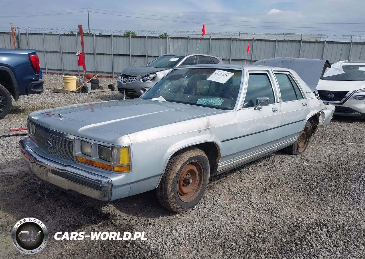 1989 Ford Crown Victoria VIN:2FABP73F9KX145013 - 2