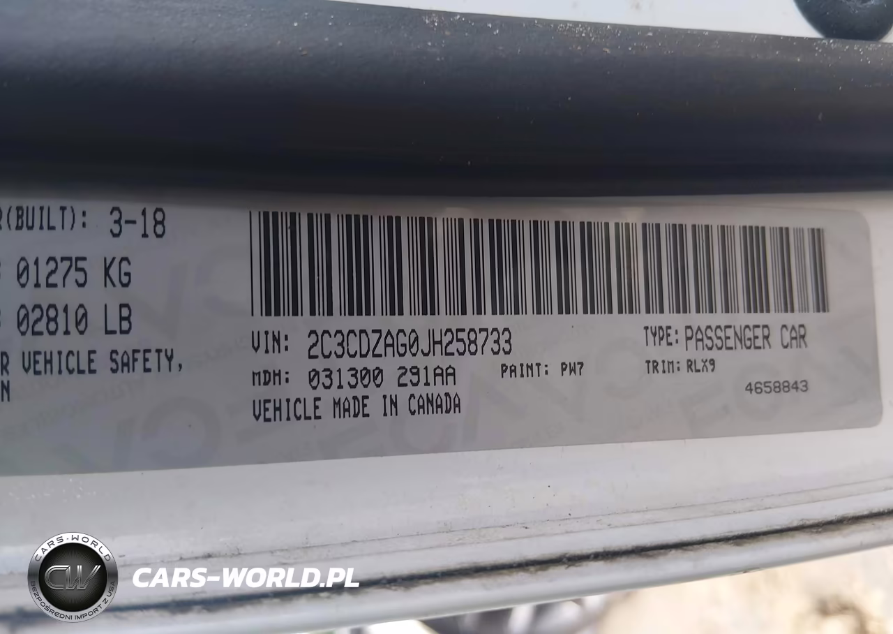 2018 Dodge Challenger Sxt Plus VIN:2C3CDZAG0JH258733 - 9