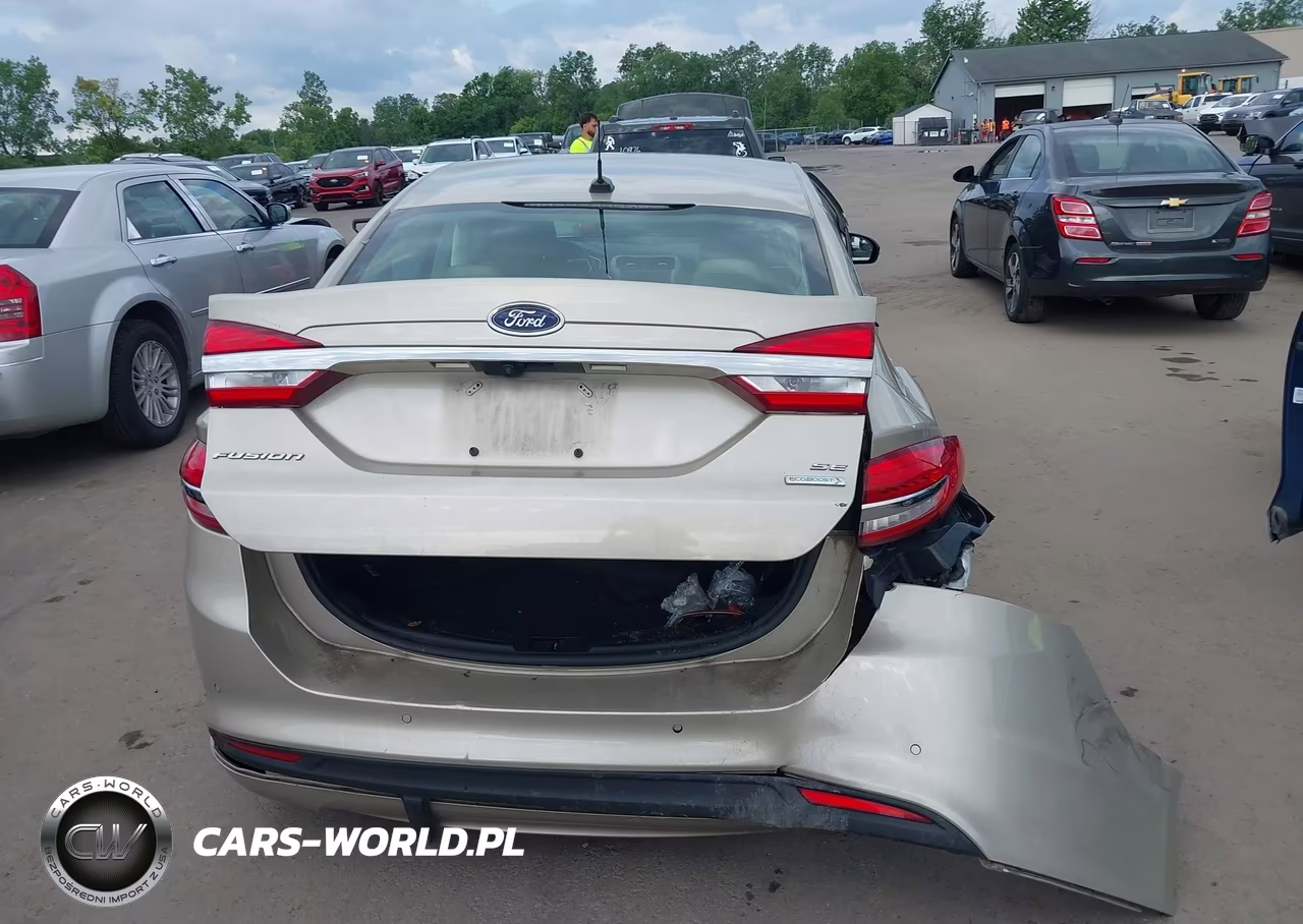 2017 Ford Fusion Se VIN:3FA6P0HD4HR405504 - 16