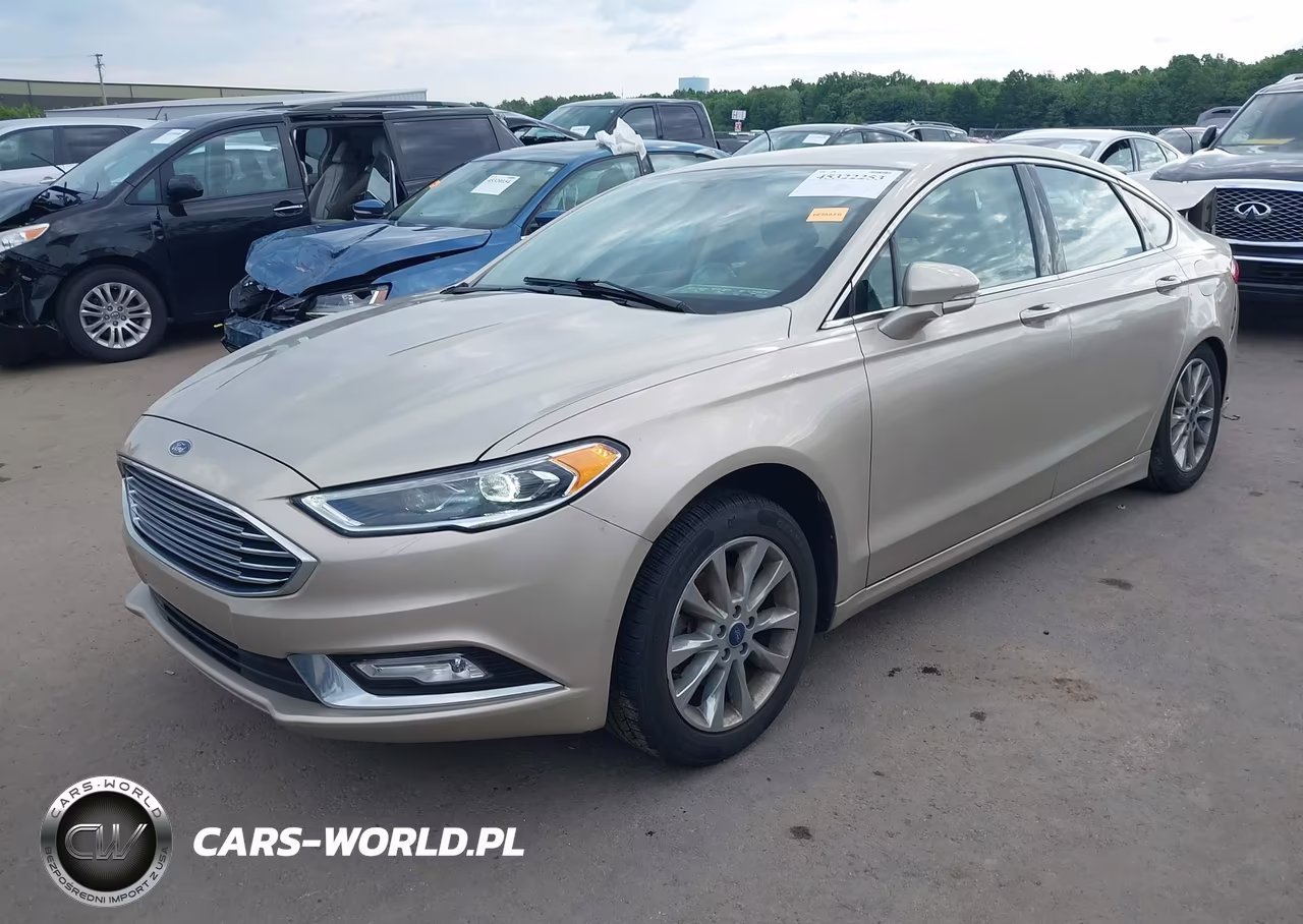 2017 Ford Fusion Se VIN:3FA6P0HD4HR405504 - 2