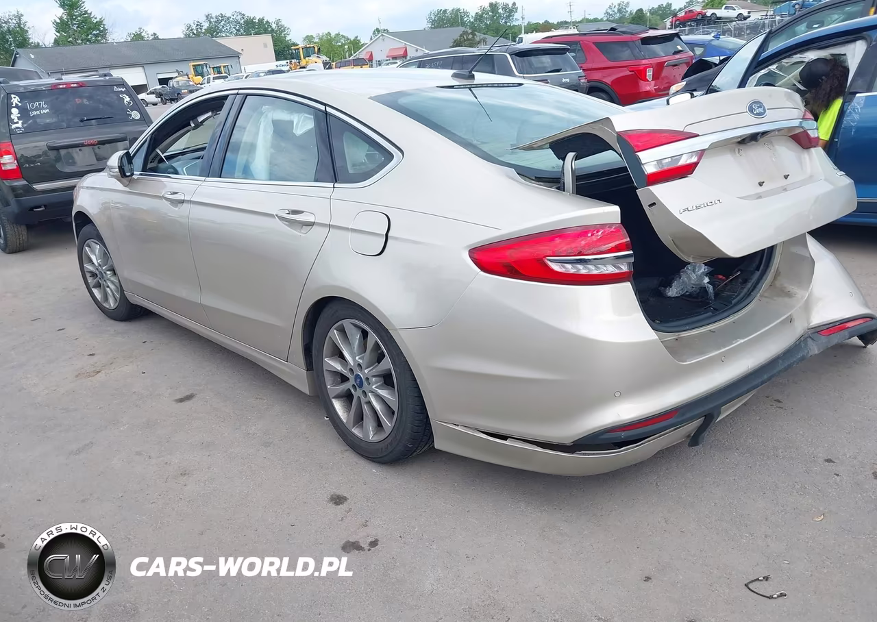 2017 Ford Fusion Se VIN:3FA6P0HD4HR405504 - 3