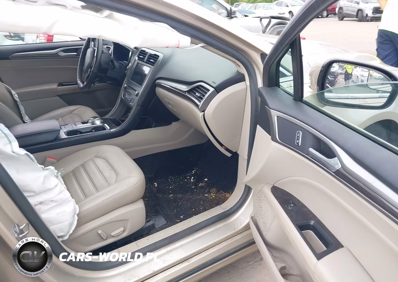 2017 Ford Fusion Se VIN:3FA6P0HD4HR405504 - 5