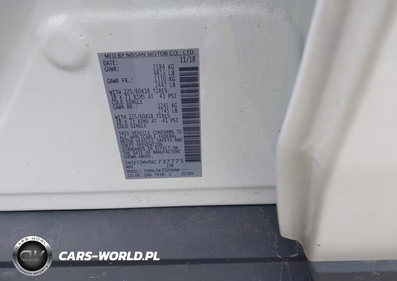 2019 Nissan Rogue Hybrid Sl VIN:5N1ET2MV0KC737775 - 9
