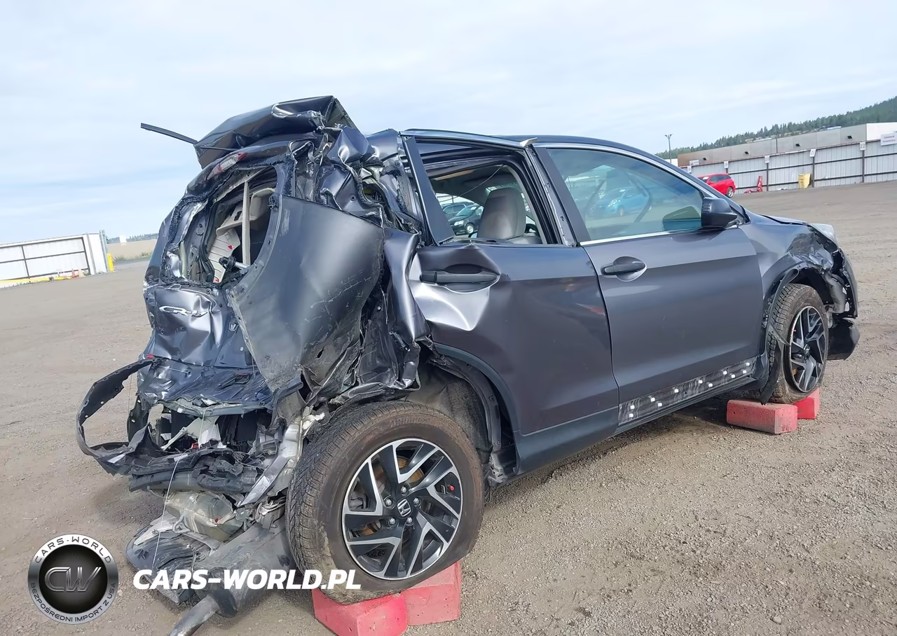2016 Honda Cr-V Se VIN:2HKRM3H45GH537593 - 4
