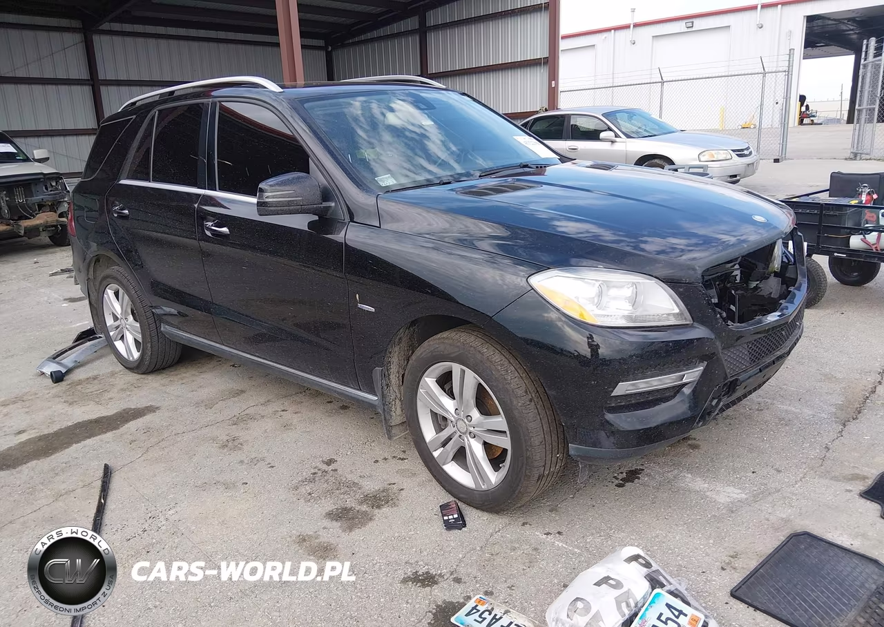 2012 Mercedes-Benz Ml 350 4Matic VIN:4JGDA5HB1CA023136 - 1