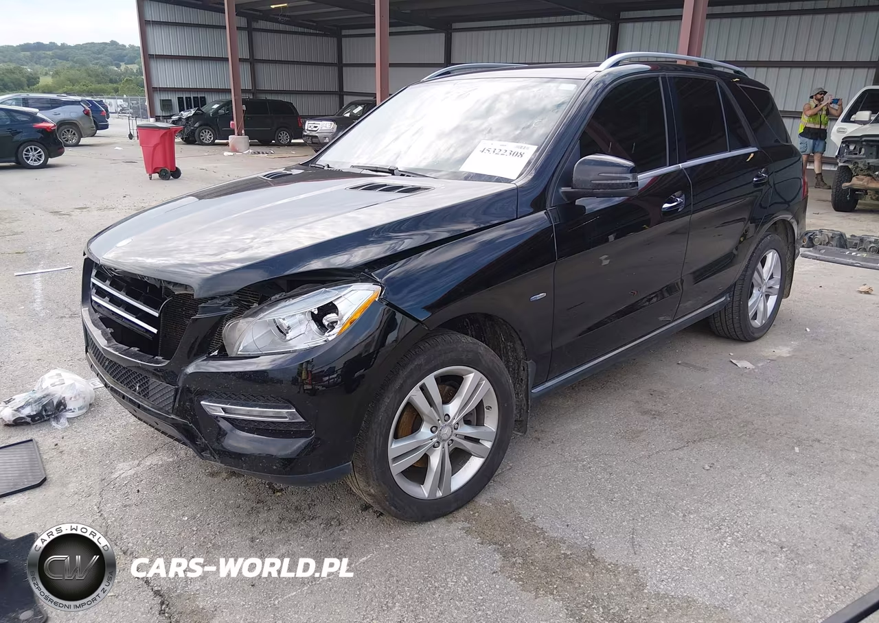 2012 Mercedes-Benz Ml 350 4Matic VIN:4JGDA5HB1CA023136 - 2