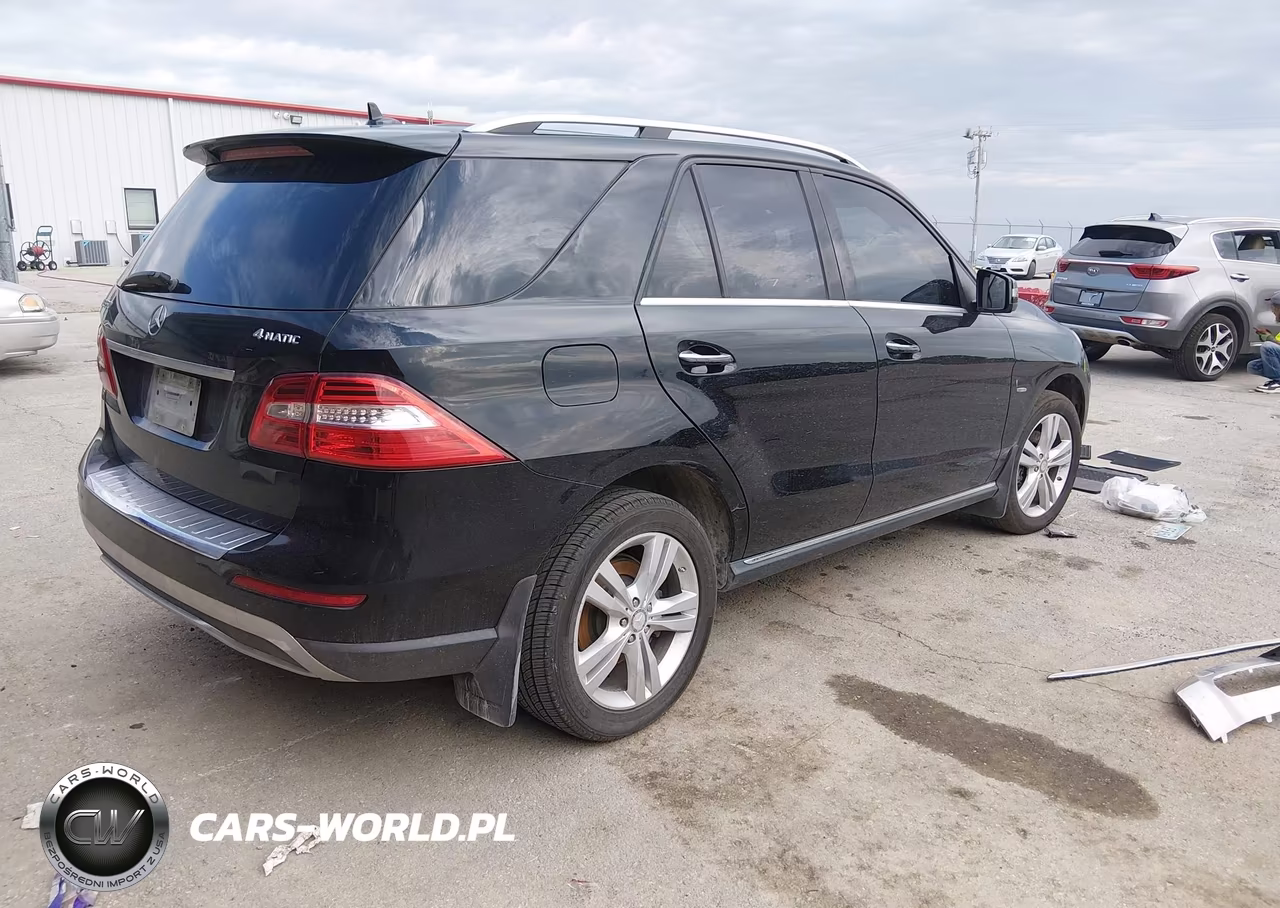 2012 Mercedes-Benz Ml 350 4Matic VIN:4JGDA5HB1CA023136 - 4