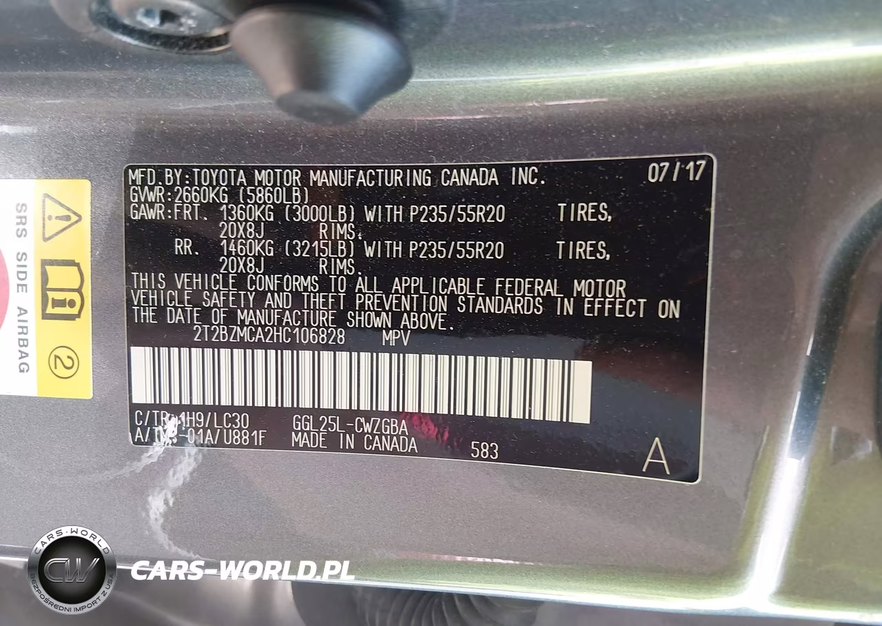 2017 Lexus Rx 350 F Sport VIN:2T2BZMCA2HC106828 - 9