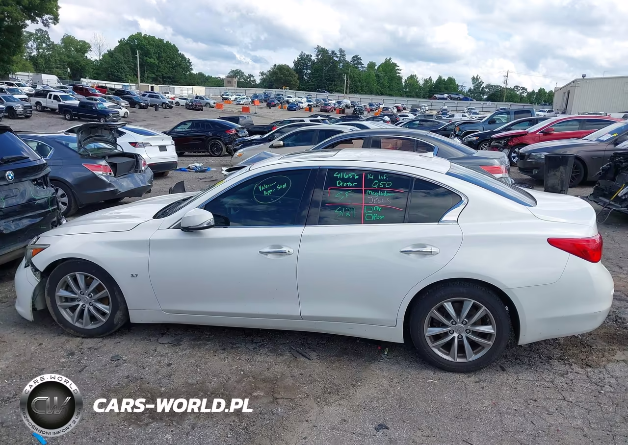 2014 Infiniti Q50 VIN:JN1BV7AP7EM688385 - 14
