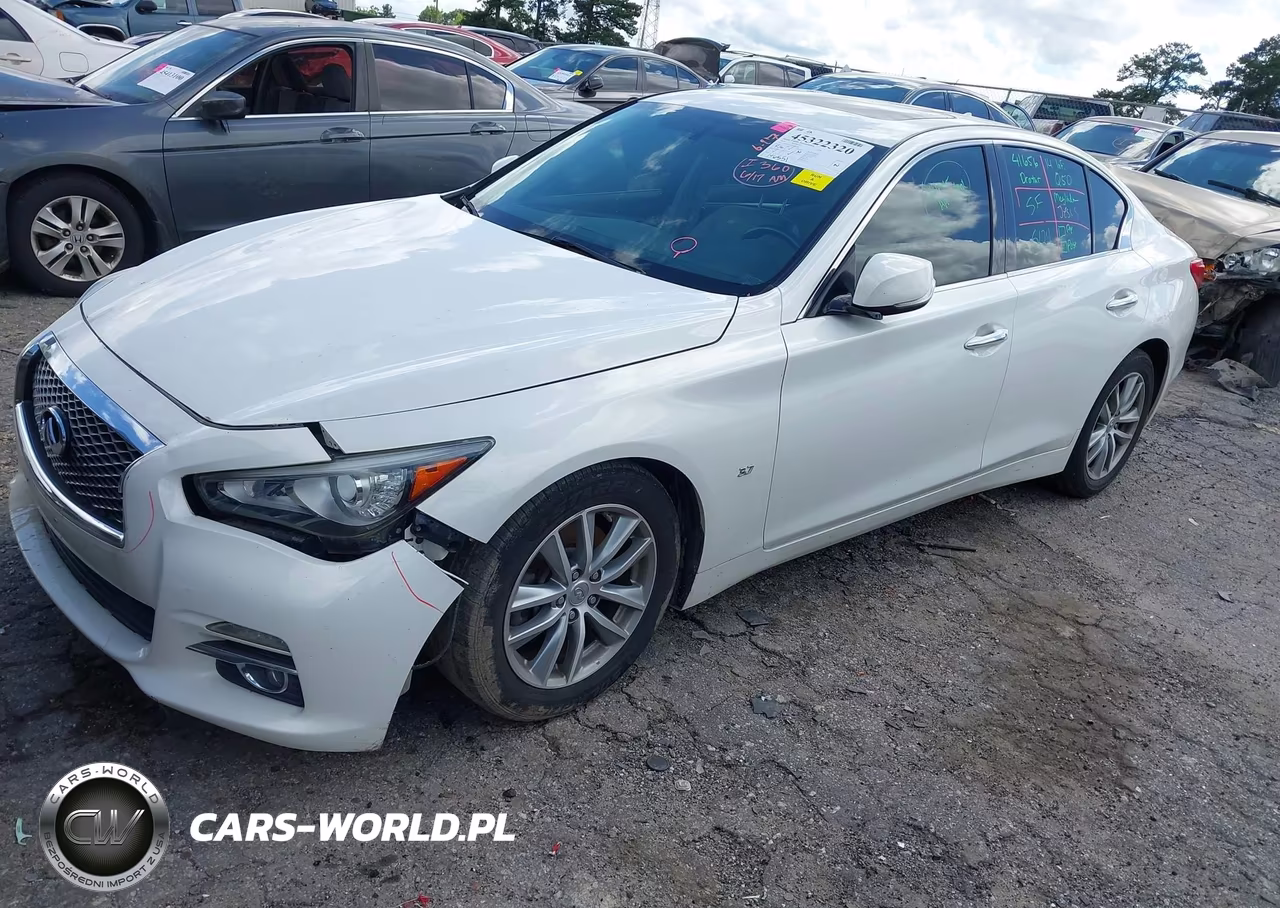 2014 Infiniti Q50 VIN:JN1BV7AP7EM688385 - 2