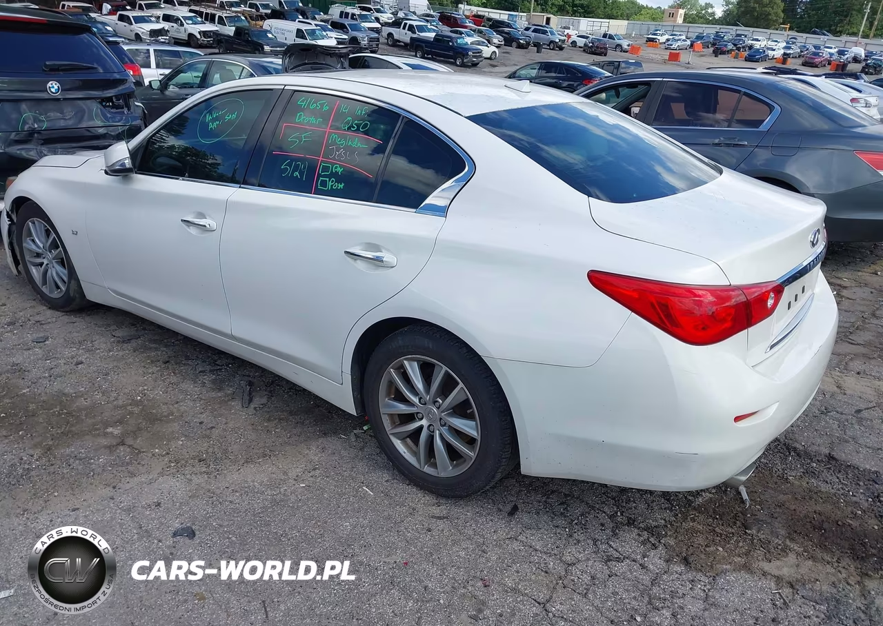 2014 Infiniti Q50 VIN:JN1BV7AP7EM688385 - 3