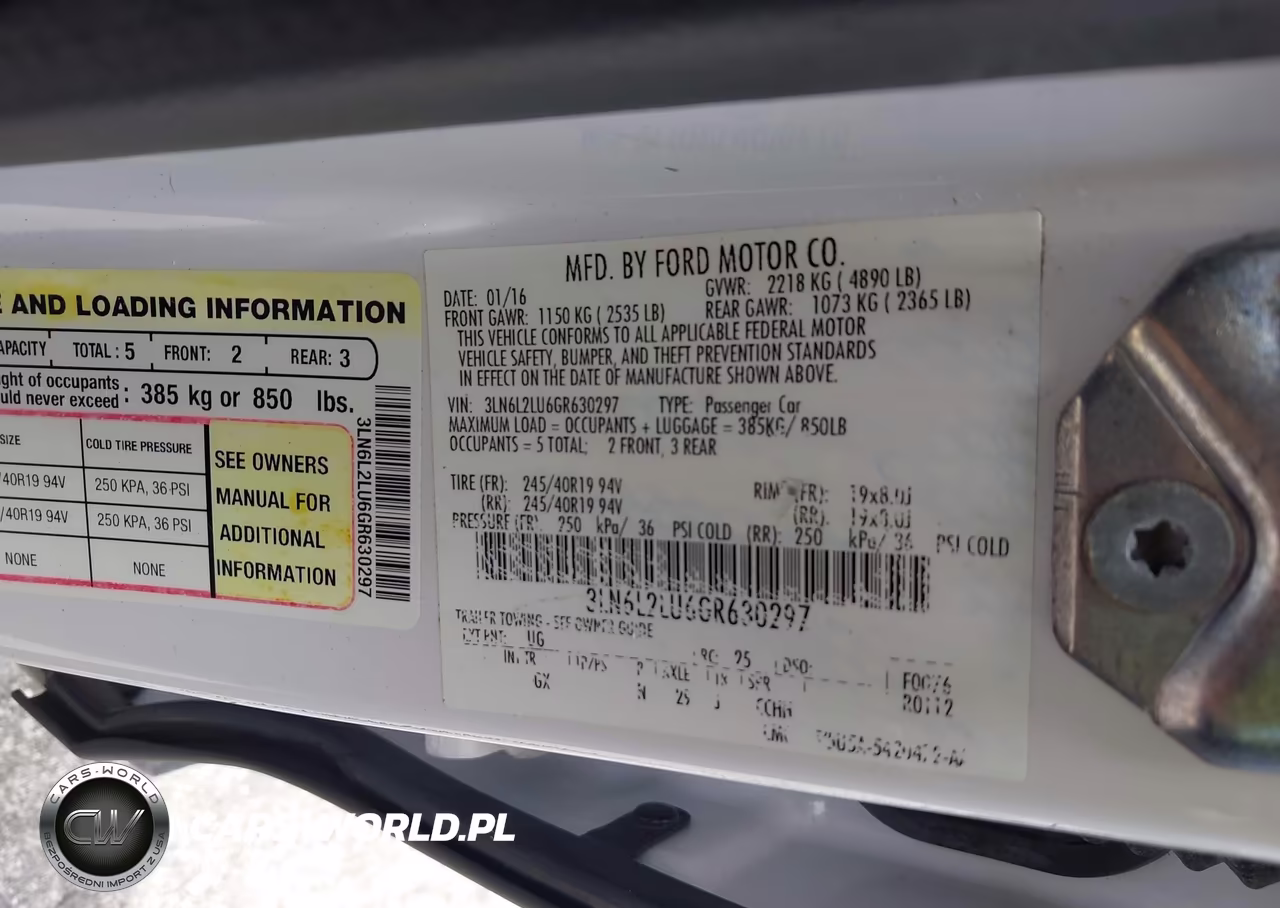 2016 Lincoln Mkz Hybrid VIN:3LN6L2LU6GR630297 - 9