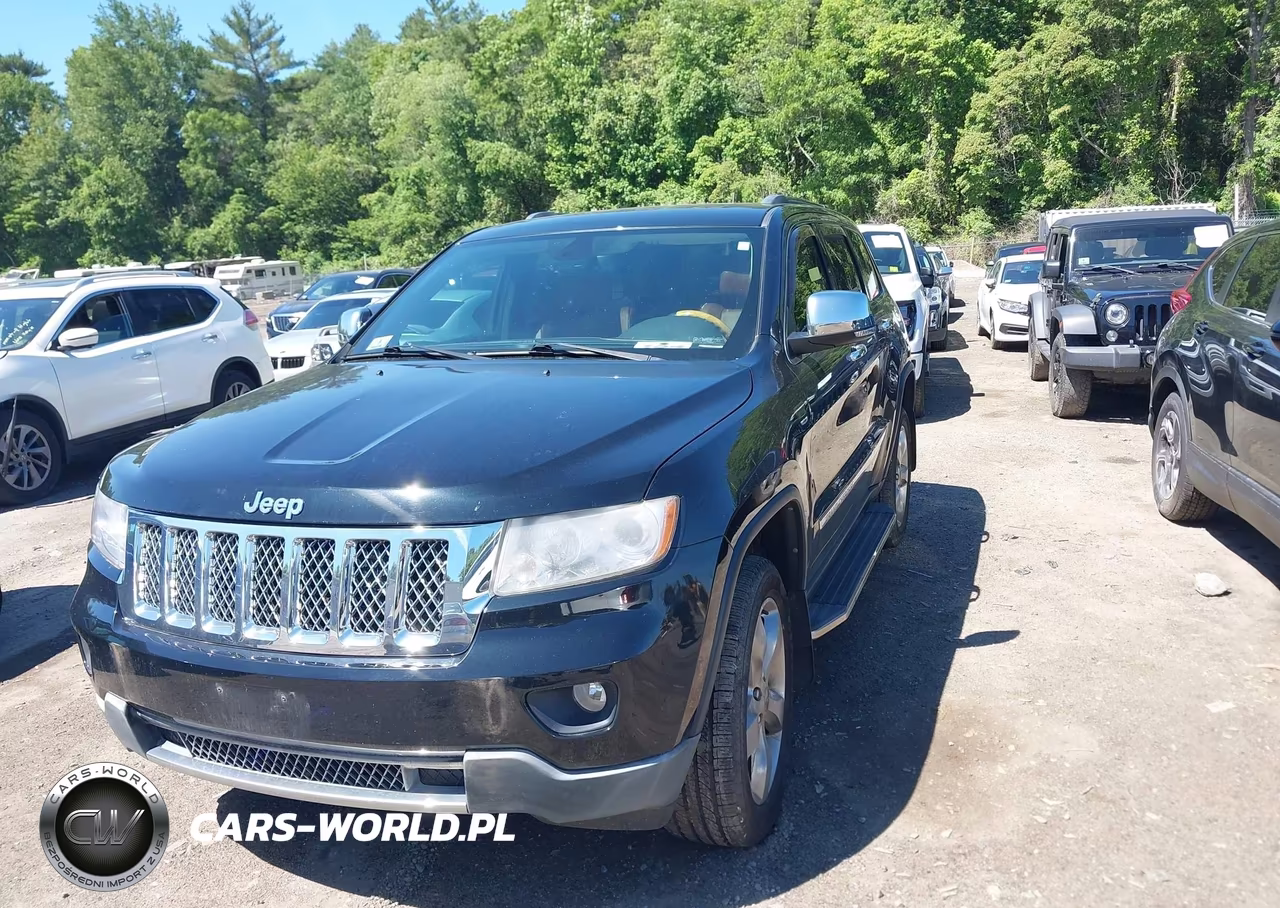 2013 Jeep Grand Cherokee Overland VIN:1C4RJFCG5DC545079 - 2