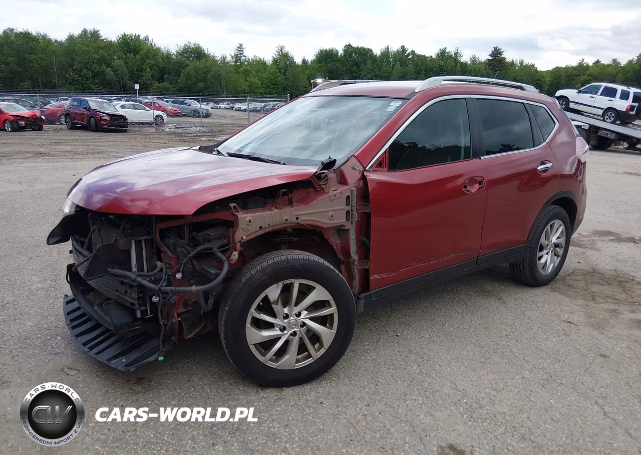2014 Nissan Rogue Sl VIN:5N1AT2MV6EC758228 - 2