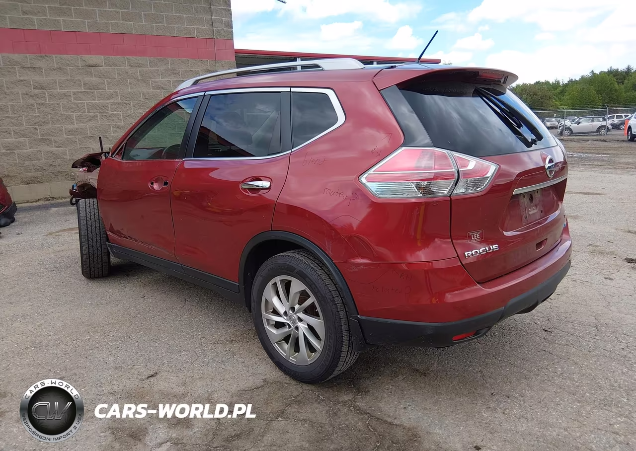 2014 Nissan Rogue Sl VIN:5N1AT2MV6EC758228 - 3