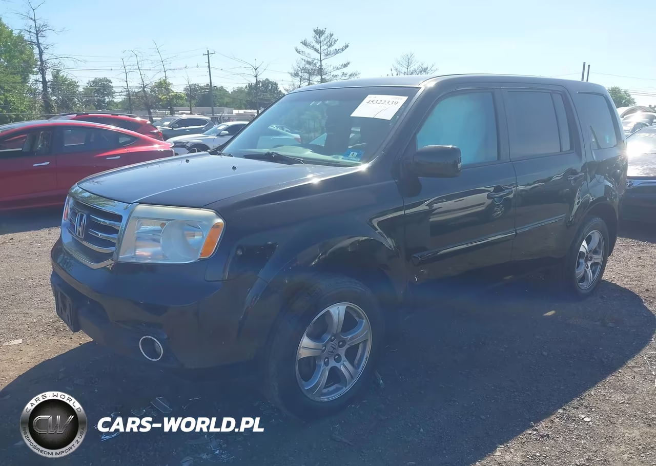 2014 Honda Pilot Ex VIN:5FNYF4H47EB047146 - 2