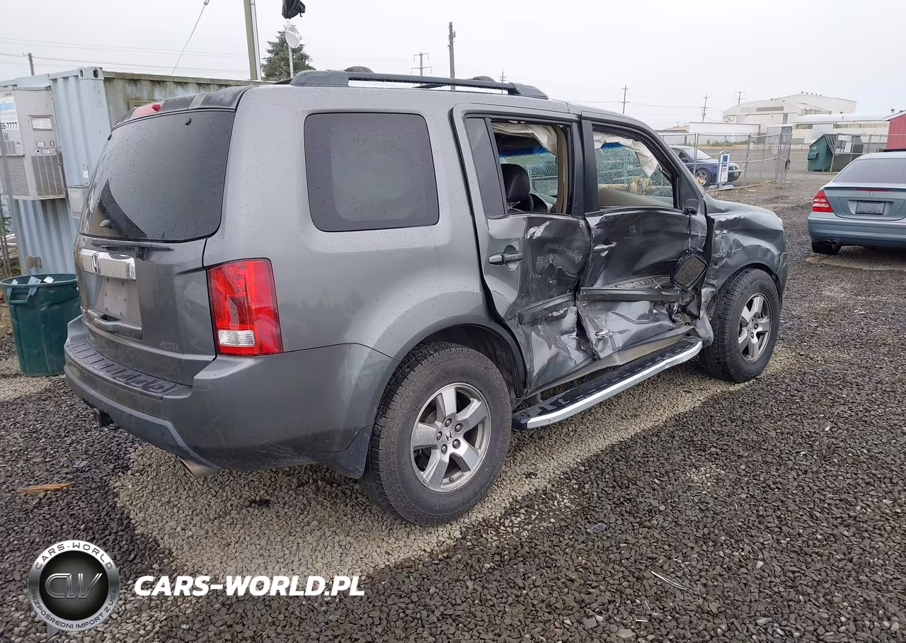 2009 Honda Pilot Ex VIN:5FNYF48479B025265 - 4